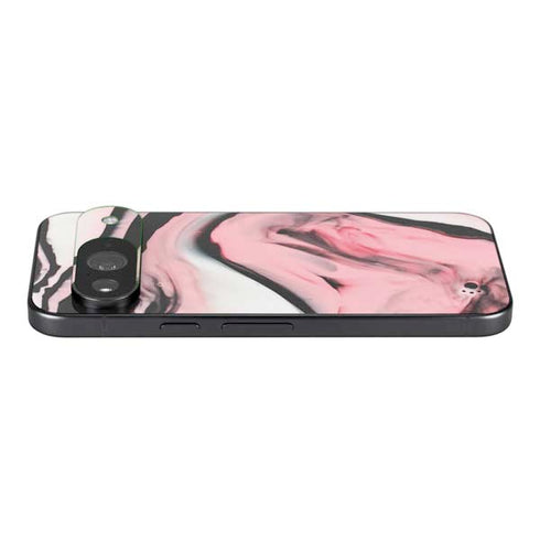 Pink Marble Ink Google Pixel 9 Skin